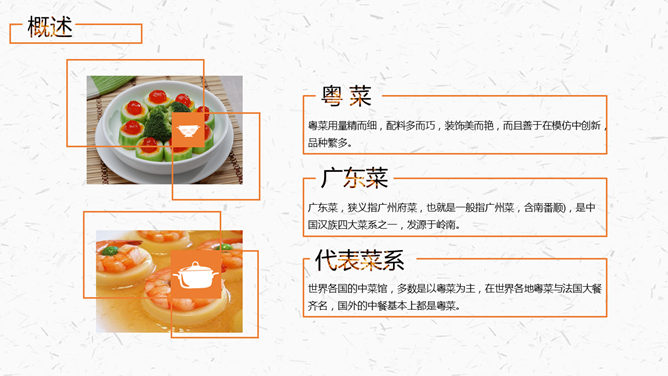 中國名菜八大菜系介紹PPT模板