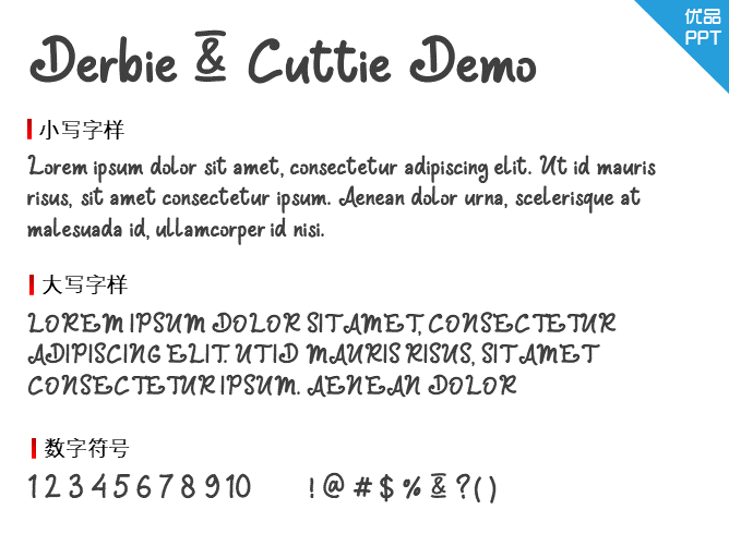 Derbie & Cuttie Demo