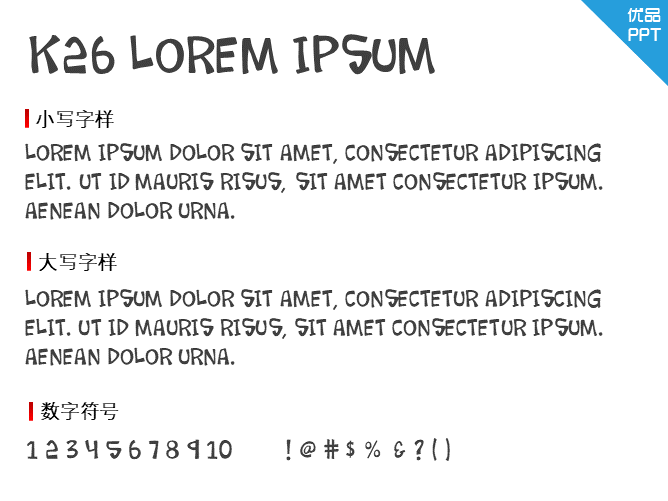 K26 Lorem Ipsum