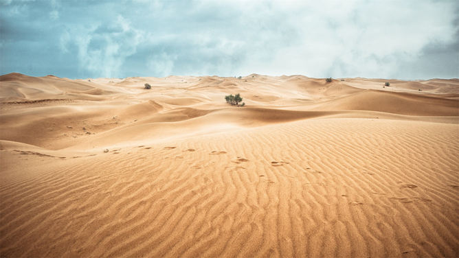 26张高清沙漠PPT背景图片