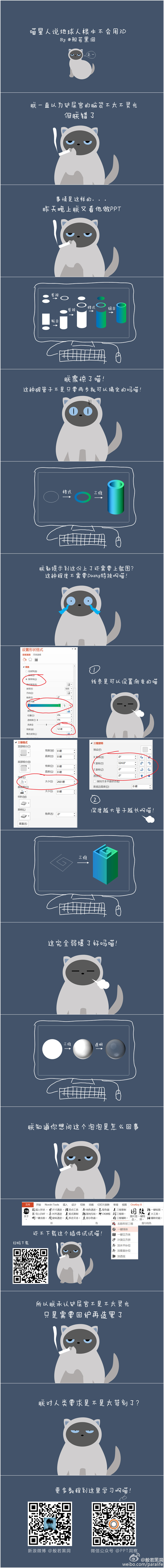 快速绘制三维图形PPT教程