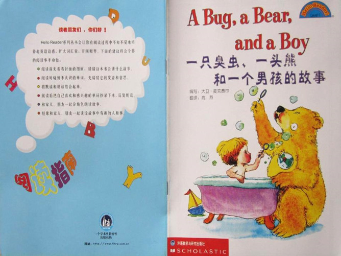 一只臭虫、一头熊和一个男孩的故事ppt