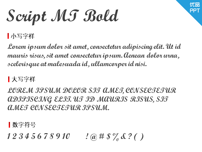 Script MT Bold