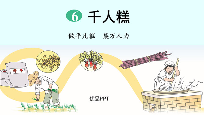 千人糕PPT课件8