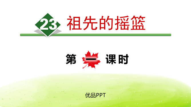 祖先的摇篮PPT课件8