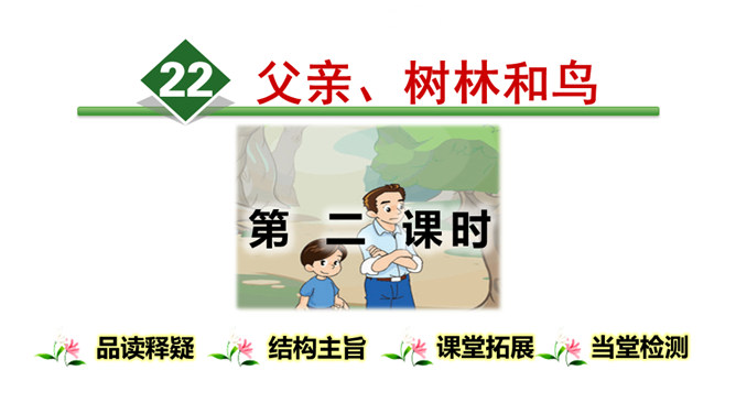 父亲树林和鸟PPT课件7