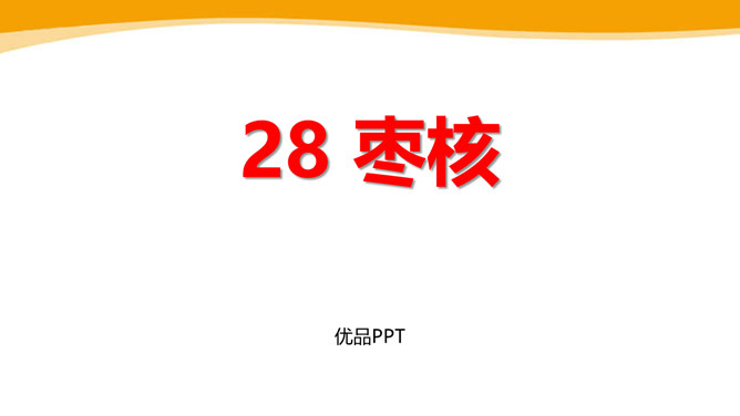 枣核PPT课件4