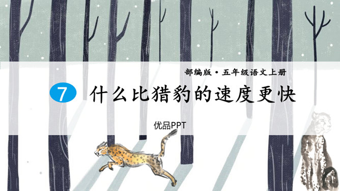 什么比猎豹的速度更快PPT课件8