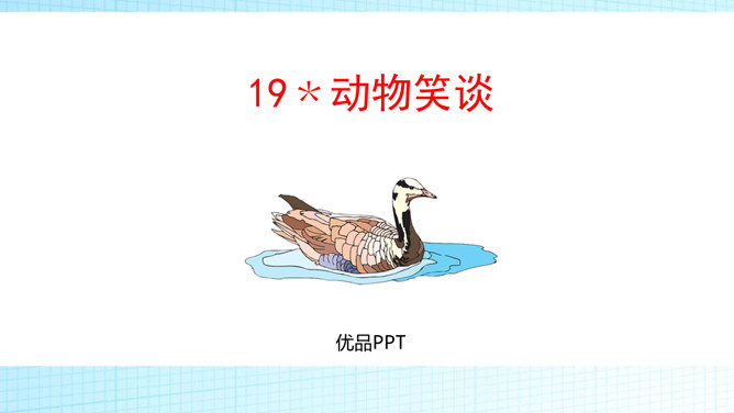 动物笑谈PPT课件6