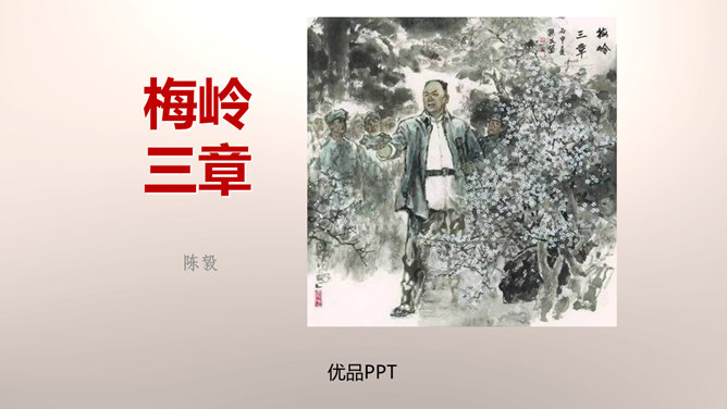 梅岭三章PPT课件2