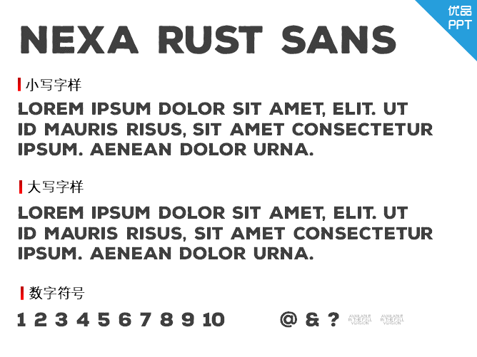 Nexa Rust Sans Black