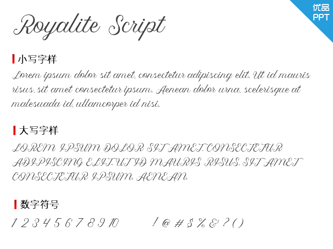 Royalite Script