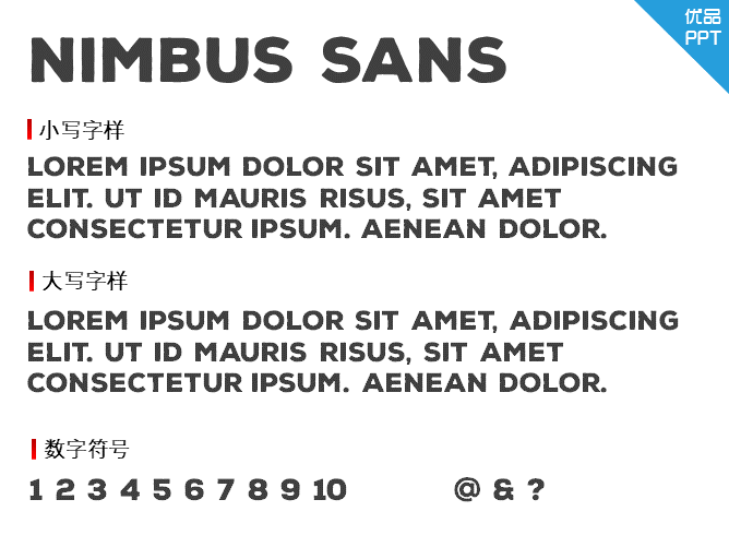 Nimbus Sans Nov D OT Heavy