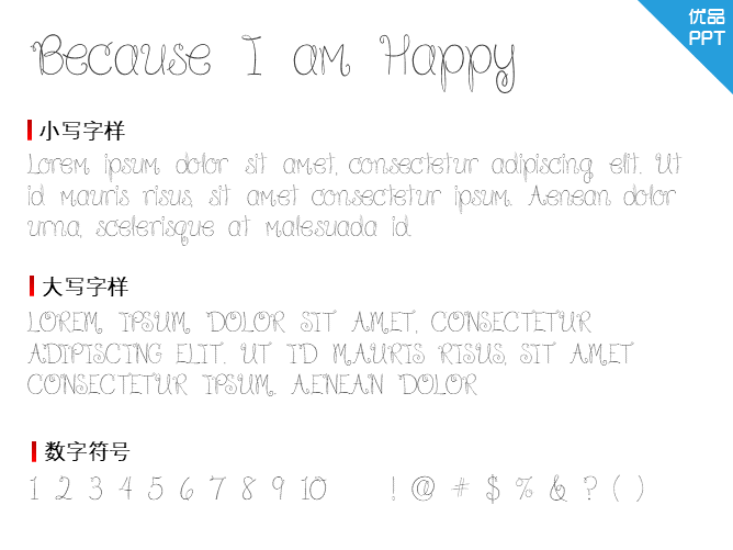 Because I am Happy