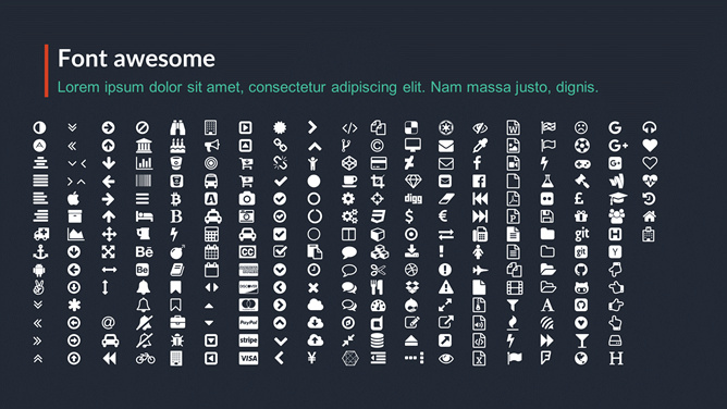 Font awesome小图标一